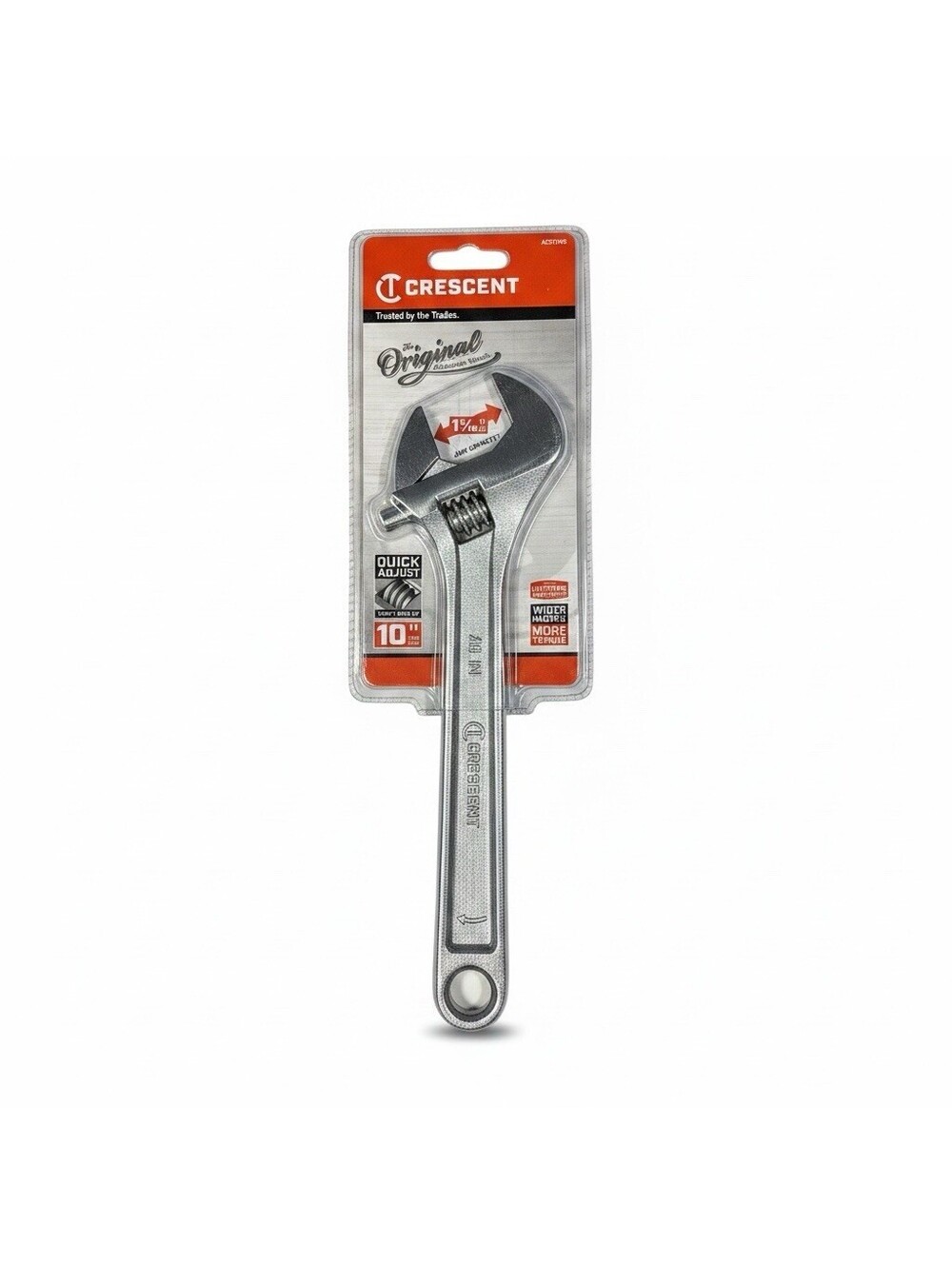 Crescent AC210VS 10” Adjustable Wrench Quick Adjust New Sealed